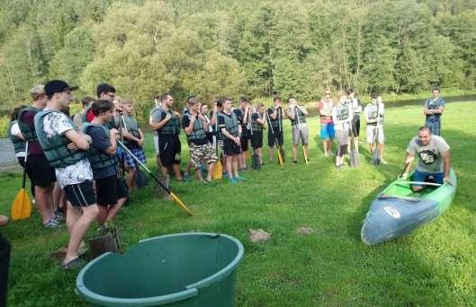 Sportovní vodácké kurzy, lyžařské kurzy Vodácký kurz, Vltava 2018, 17. 21. 9.