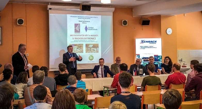 Mistrovství ČR v radiotelektronice dětí a mládeže 2019, SŠIEŘ, 10.-11.5.2019 V termínu 10. 11. 5.