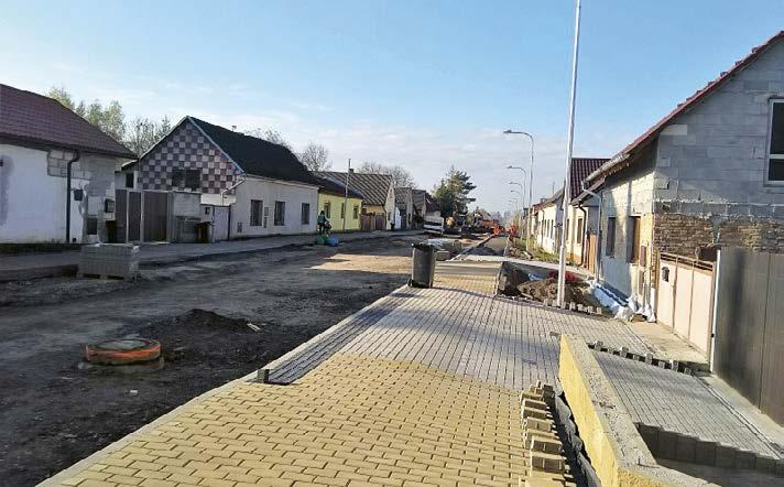 ZPRÁVY Z BENÁTECKÉ RADNICE Rekonstrukce silnice II/610 Tuřice - Kbel, I. etapa ulice Pražská Z h o 