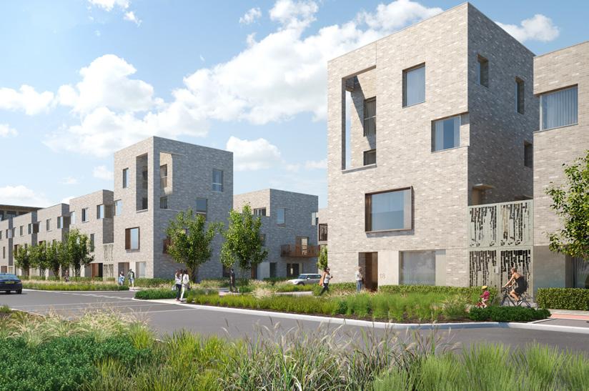 Cambridge Lots M1 & M2, 2016, vizualizace Pollard Thomas Edwards,
