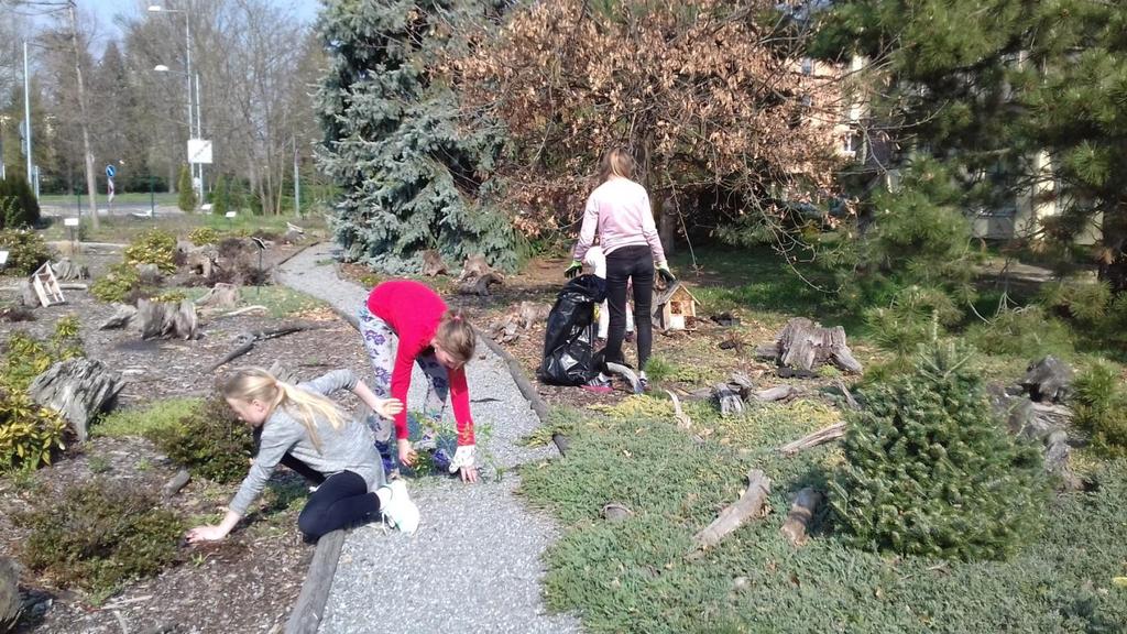 Den Země Na Den Země byl zaměřen ve všech ročnících projektový den. Žáci všech tříd tvořili výstup na téma environmentální výchova. Celoškolní akcí k tomuto dni byl, tak jako každý rok, sběr papíru.