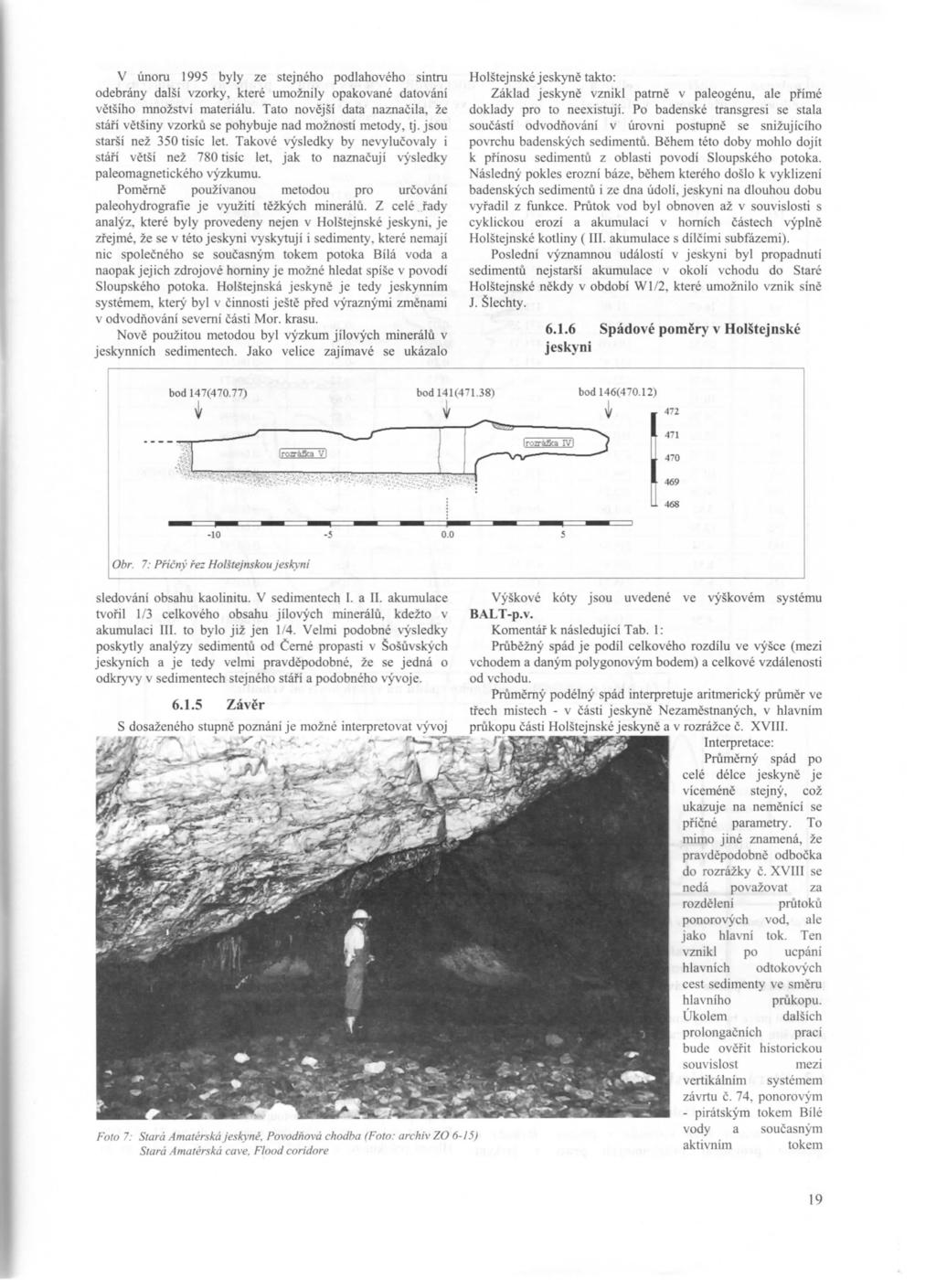 V únoru 1995 byly ze stejného podlahového sintni odebrány další vzorky, které umožnily opakované datování většího množství materiálu.