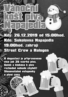 Martina, ne 29. 12., 15.00 Topolná Vánoční koncert DH Topolanka k 120. výročí kostel, čt 26. 12., 14.00 Oslavy 120. výročí DH Topolanka, galakoncert s DH Drietomanka KS Bůrovce, so 28. 12., 19.