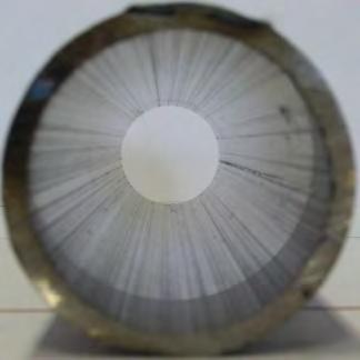 75 mm, 2. ťah, c) Ø44x 3mm, 3. ťah As it was stated before, the 1 st drawing pass took place with 35 % area reduction.