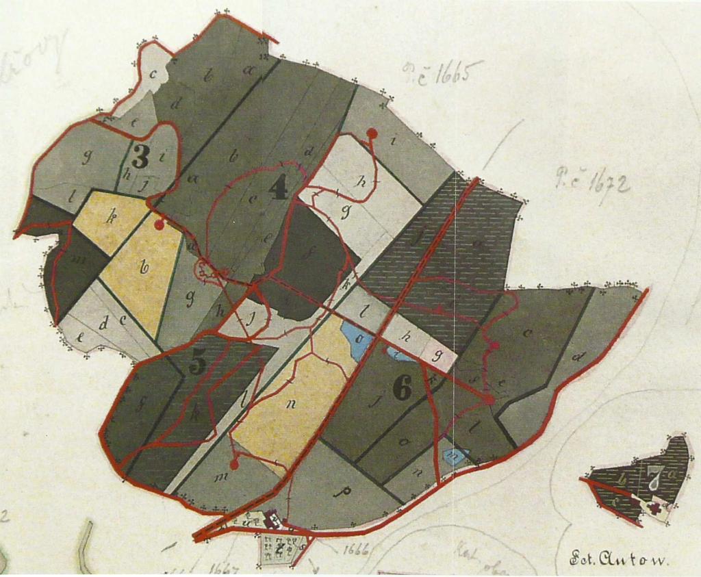 Příl. 11: Porostní mapa revíru Nalžovy Prašivice u Nalžovských Hor (okr. Klatovy). (L.