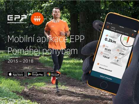 Nejúspěšnější sportovněcharitativní aplikace už pomohla 1000 projektům Přispěla přes 73 miliony korun lifestyle Mobilní aplikace EPP Pomáhej pohybem Skupiny ČEZ a Nadace ČEZ dosáhla dalšího milníku.