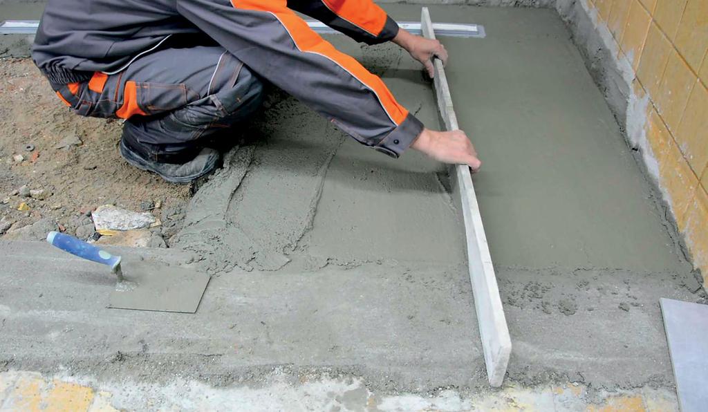 TERET Záruka kvality TERET Řada tradičních betonových směsí pro všechny betonářské práce v domě, na terase a na zahradě.