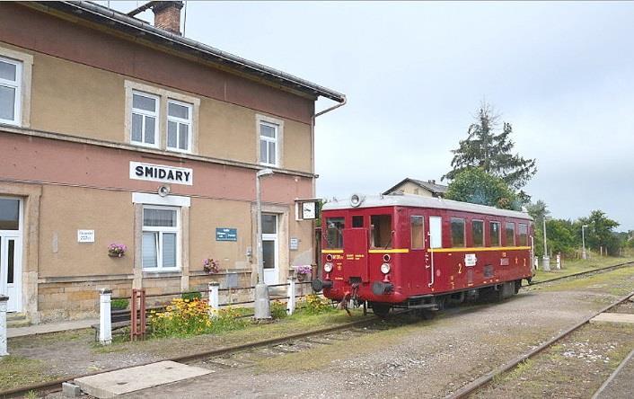 14. 7. 2018 - Po stopách lokálky Smidary Vysoké Veselí.