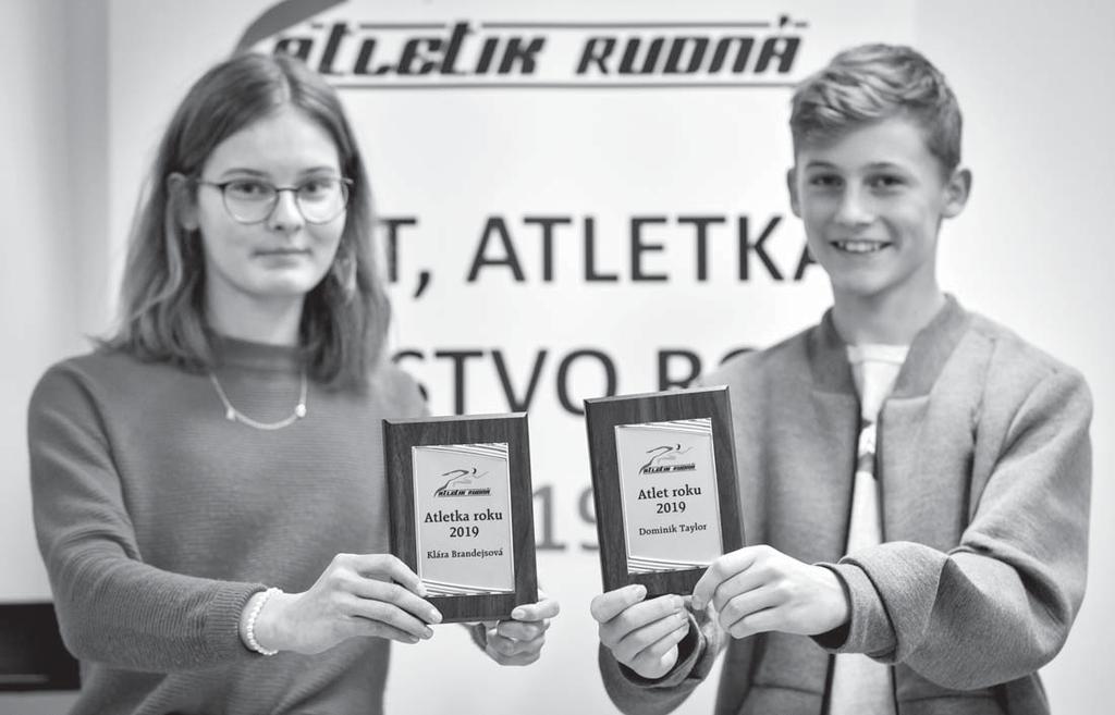 20 Život v Rudné Slavnostní vyhlašování atletky, atleta a družstva roku Ve středu 11. 12. pořádal klub Atletik Rudná slavnostní ukončení roku 2019 a vyhlášení nejlepších atletů sezóny.