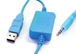 Pokračování z předchozí stránky Glukometry a CGM s kabelem USB Ascensia (Bayer) Breeze 2 Bayer s modrý kabel USB (3,5 mm) stiskněte tlačítko M.