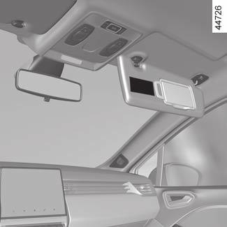 BEZPEČNOST DĚTÍ: deaktivace, aktivace airbag předního spolujezdce (2/3) 3 A A Tyto instrukce vám připomíná označení na přístrojové desce a štítky A na každé straně sluneční clony spolujezdce 3