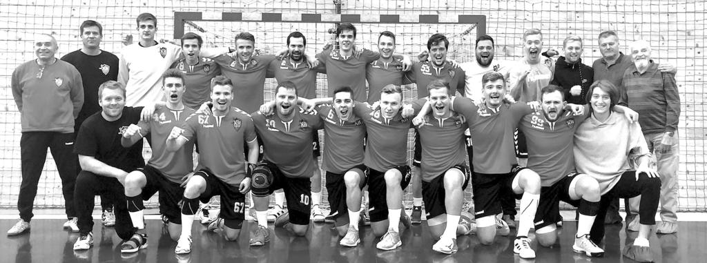 24. ledna 2020 SPORT strana 15 Házenkáři cílí na střed tabulky 1. ligy Nováček 1. ligy házené mužů KH Zbrojovka Vsetín (na snímku) má za sebou půl sezony. Z 12 účastníků figuruje na 9.