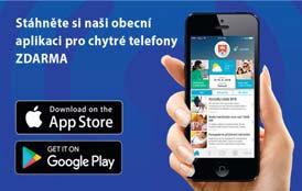 INFORMACE Z RADNICE DOPORUČUJEME VŠEM: REGISTRUJTE SE Mobilní Rozhlas informuje, pomáhá a zachraňuje životy POZOR!