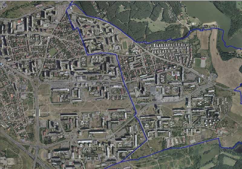 Jižní Město 1990 Původní koncept Jižního Města byl během realizace postupně erodován, výstavba se soustředila především na bytové domy, i na místě původně navržených školských a výrobních areálů na