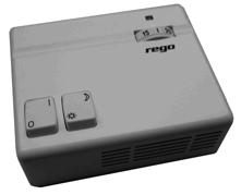 Příslušenství Prostorový termostat REGO 972.09 Ke snímání prostorové teploty, plastová skříň Rozmezí požad. hodnot: +5... 35 C Krytí: IP 30 Spínací diference: 0,5.