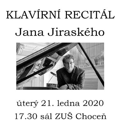 školy Seminář a recitál klavíristy Jana Jiraského Již dlouhé roky pořádá klavírní oddělení ZUŠ vzdělávací semináře pro učitele klavíru ze širokého regionu.