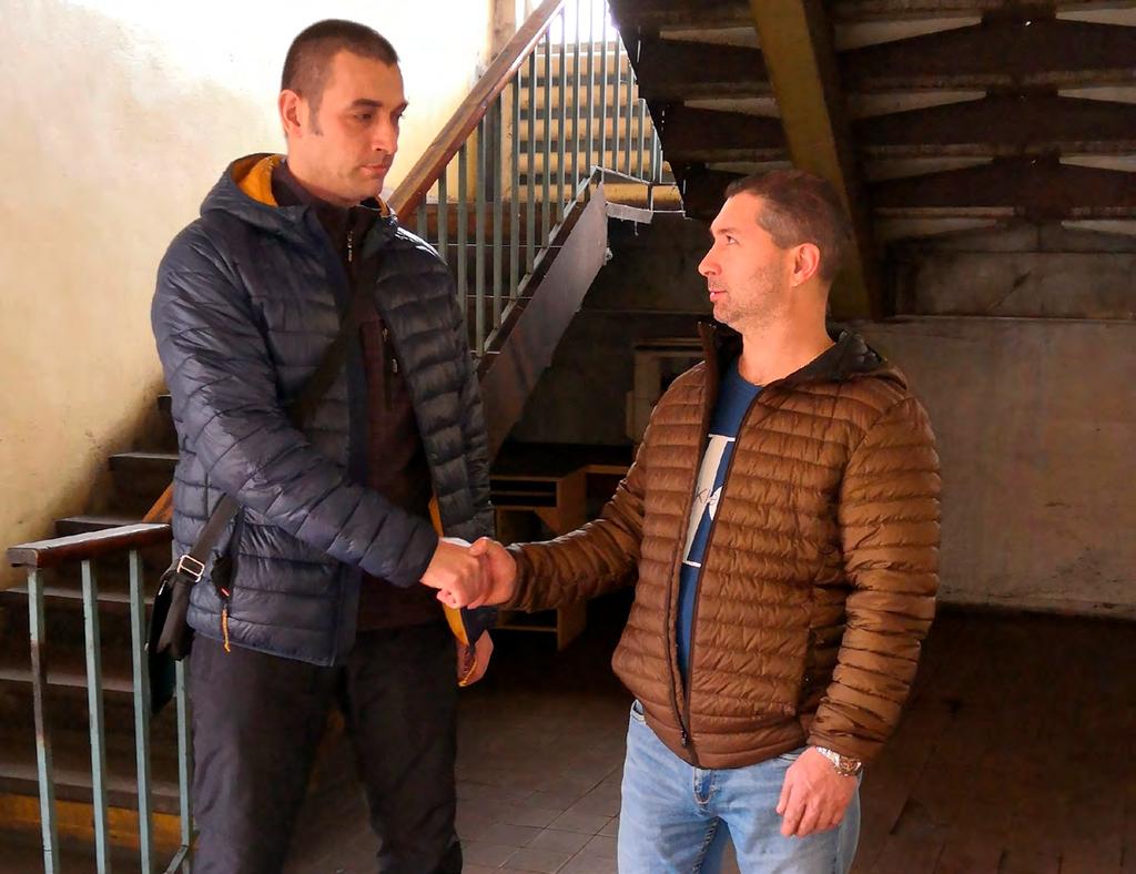 23. ledna 2020 www.okd.cz Z OKD 3 Tečku za loňským rokem udělalo vyhlášení prosincových limiťáků Čelboví při vyhlašování prosincových LV. Rubáňoví při vyhlašování prosincových LV.