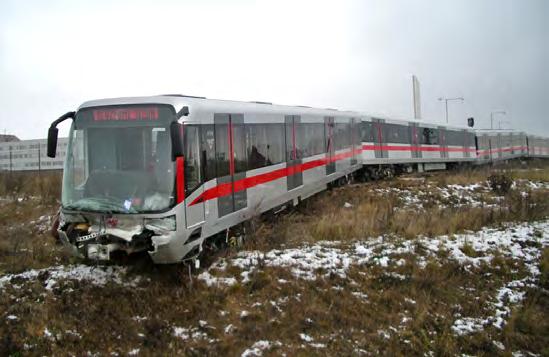 listopadu 2005 na konci zkušební trati v depu Zličín.