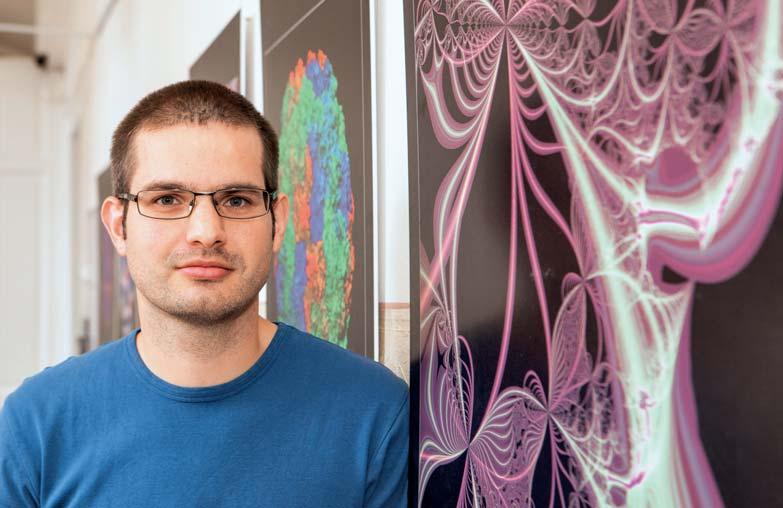 BE CLEVER TAJEMSTVÍ MOLEKULÁRNÍCH KRYSTALŮ Jiří Klimeš je úspěšný představitel mladé české vědy.