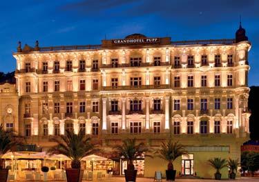 BE SOLID TRADICE tří století Dvanáct let stojí Andrea Pfeffer-Ferklová v čele snad nejznámějšího hotelu České republiky. Je generální ředitelkou Grandhotelu Pupp v Karlových Varech.
