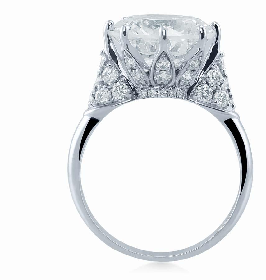 BE YOURSELF KOLEKCE Linda Pacourková archiv UNIKÁTŮ ALO Diamonds DIAMANTOVÝ PRSTEN Nejrozšířenější a nejoblíbenější je bílý diamant v briliantovém brusu.