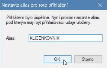 Poté potvrďte výzvu k importu kvalifikovaného certifikátu ze