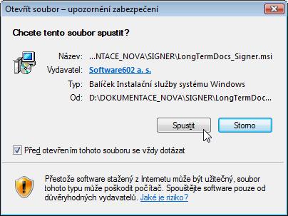 1. Co je aplikace Signer Aplikace Signer je prostředek pro zpracování listin v elektronické podobě v souladu s legislativou, umožňující listiny elektronicky podepisovat a také jejich podpisy