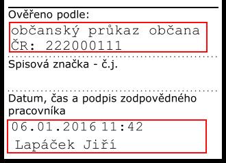 2. Nad pracovní plochou klepněte na tlačítko Potvrdit. 3. Vybraná oblast se začerní. Upravený dokument uložte v nabídce Dokument použijte příkaz Uložit nebo Uložit jako.