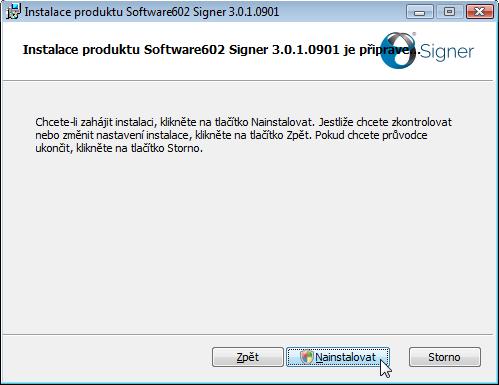Instalace dále umožňuje změnit cílovou složku, kam se soubory aplikace nainstalují a případně neinstalovat XPS tiskárnu. Není to nutné ani příliš účelné.