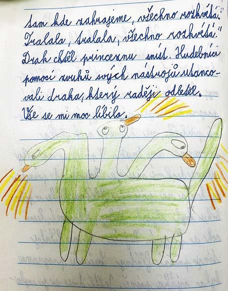 Dostali jsme i poznatky o první pomoci při krvácení a popálení.