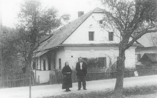 40 patří k nejstarším domům Štětínova. A byl postaven v roce 1786. Přestavba byla provedena v roce 1908. Foto pochází z roku 1936.