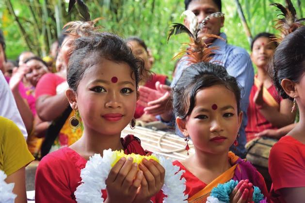 XI. celostátní katechetický kongres Foto: PMD Děvčata z Bangladéše diecéze Mymensingh vzývá jméno Páně, bude spasen'. Ale jak mohou vzývat toho, v něhož neuvěřili?