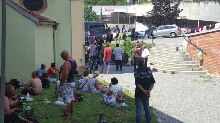 Foto: Archiv semináře Redemptoris Mater Poté jsme se přesunuli do Plzně, abychom tam prožili poslední týden naši misijní praxe, a ta byla tedy misijní jak se patří.
