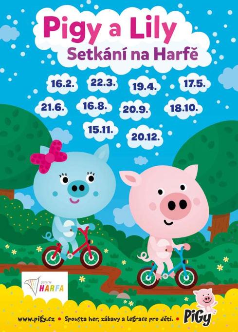 HARFA KIDS DěTSKé úterky Únor 18. 2. perníková chaloupka Hraje: kubko loutkové divadlo 25. 2. myš a maš písničky, tancování, soutěže, zábava. interaktivní pořad pro děti s adélkou a Davidem.