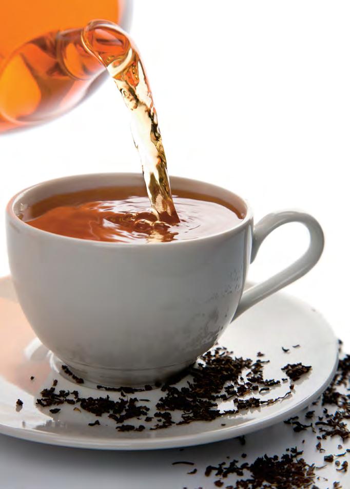 42 BEVERAGE únor březen 2020 PŘI VÝBĚRU ČAJE ROZHODUJE PŘEDEVŠÍM