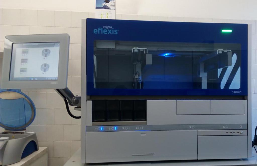 různým postupům laboratorního provozu v imunohematologických laboratořích nebo transfuzních stanicích (Grifols Diagnostic, 2018).