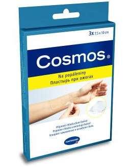 8 Náplasti na popáleniny Rychloobvaz COSMOS Na popáleniny Charakteristika: Rychloobvaz (hydroaktivní náplast) Cosmos je určen k ošetření povrchových