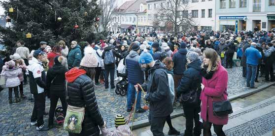 Zrcadlo, strana 7 FOTOREPORTÁŽ Polévka se v Boskovicích nalévala již po čtyřiadvacáté BOSKOVICE - Jak už