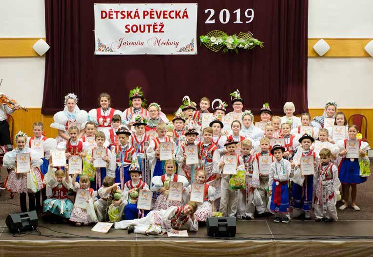 Soutěžící na soutěži J.