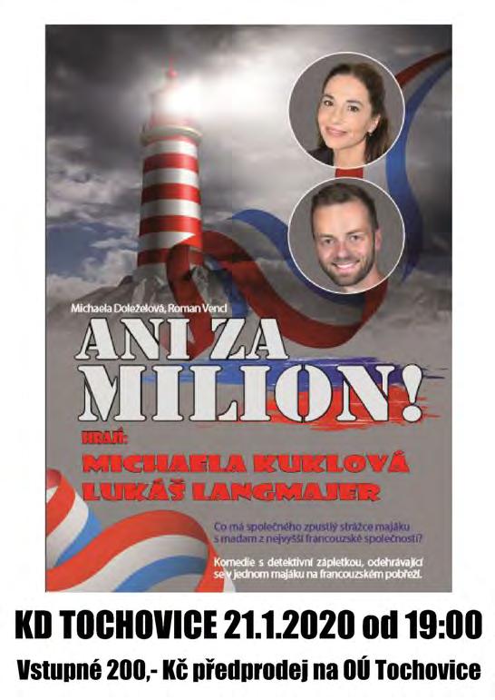24 BŘEZNICKÉ NOVINY Z MĚSTA / REGION 1/2020 MO ČRS Březnice děkuje měst