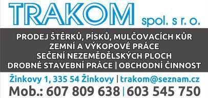 Vydání tohoto čísla sponzoruje firma: AXI MONT, spol. s.r.o., Neurazy 152 Tradiční výrobce trezorů Přijme pracovníky do výroby: Termín nástupu leden až únor 2020 Tel.