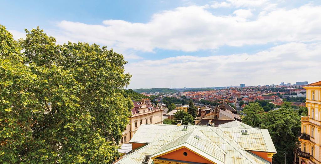 NOVÉ BYTY U ZVONAŘKY Nový komorní projekt ŠAFAŘÍKOVA APARTMENTS představuje