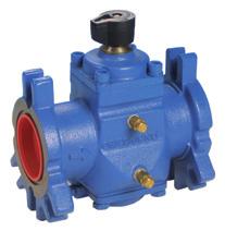 Nastavení průtoku se provádí plynule pomocí nastavovacího mechanismu. nominální tlak: PN 25 pracovní teplota: -10 120 C DN průtok bez vypouštění s vypouštěním [l/h] obj. č.