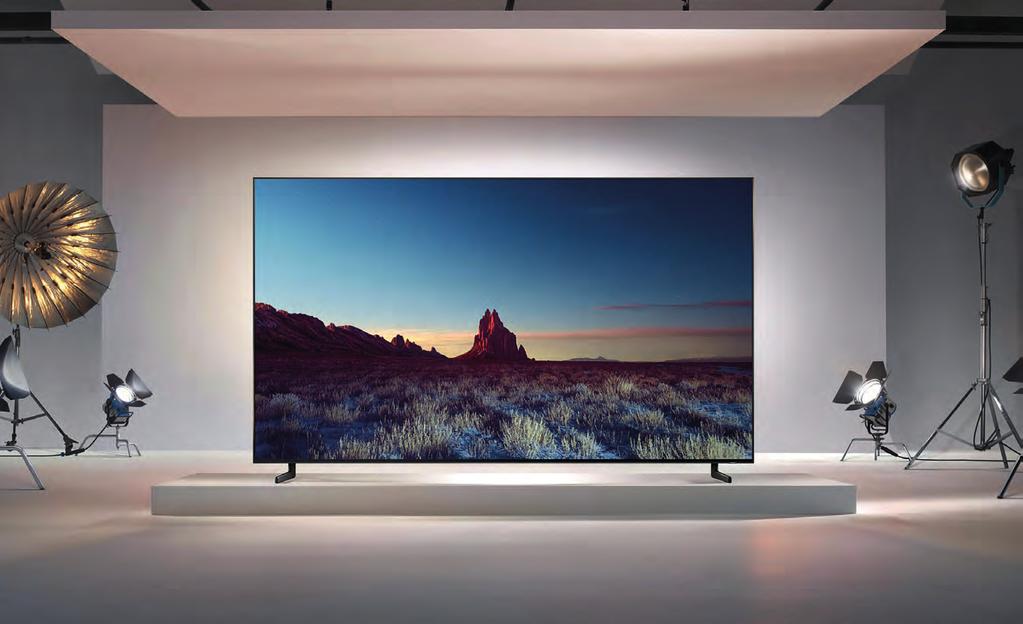 HOME ENTERTAINMENT NOVÉ GENERACE QLED televize od Samsungu ve znamení 8K revoluce Spolu se zvětšujícími se obrazovkami televizorů se úměrně zvětšuje i velikost samotných pixelů.