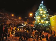 Rozsvícení Vánoãního Stromu Letošní první adventní neděle nás přivítala téměř jarním počasím.