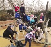 C navštívila pražskou ZOO v rámci dne dětských sponzorů. Doufali jsme, že i v zimně budeme mít štěstí a nějaká zvířátka uvidíme.