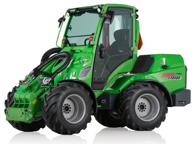 27 Avant - kabina GT (pouze 860i) Zcela nová kabina GT.