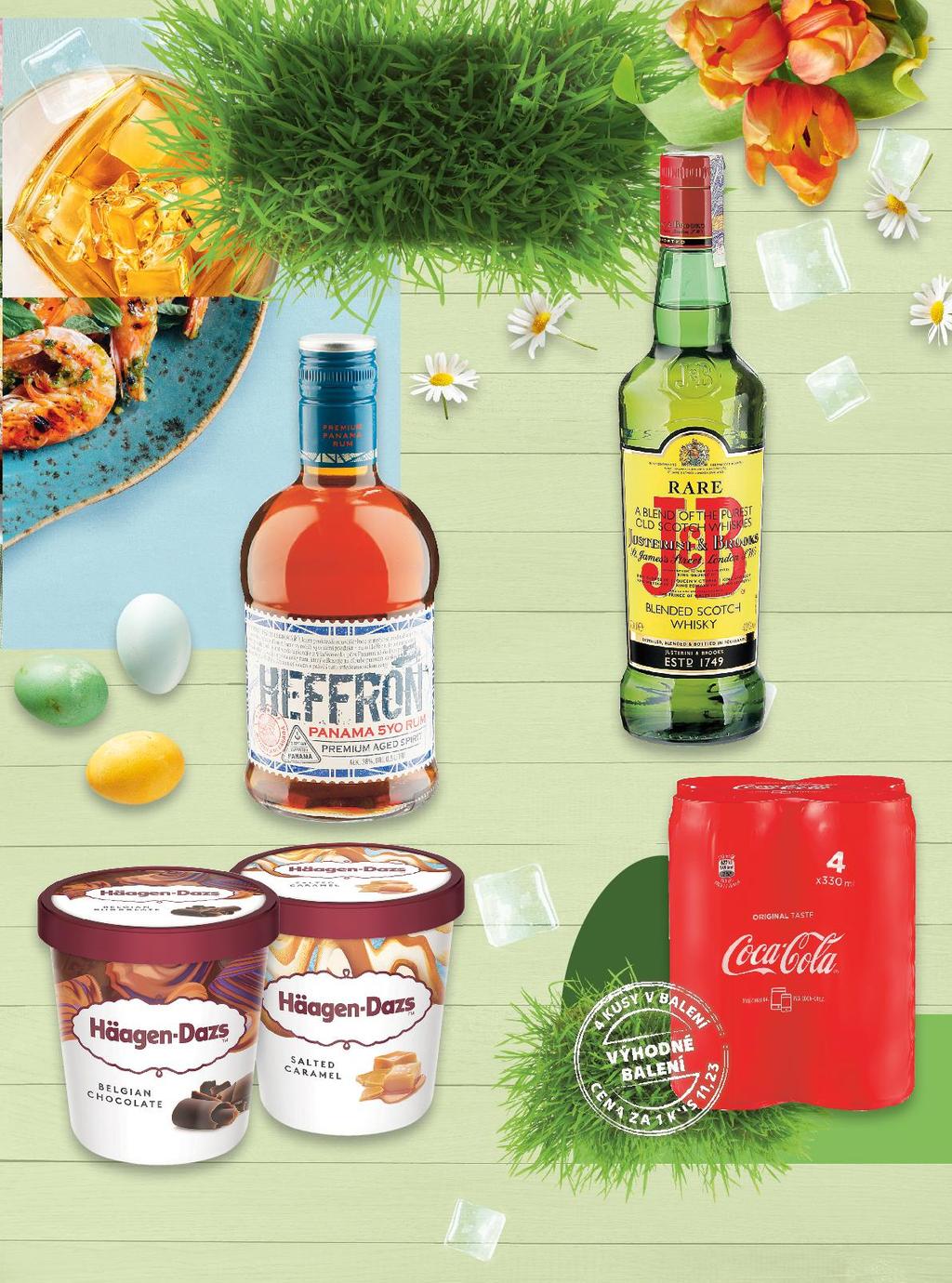 Užĳte si naši velikonoční nabídku. HEFFRON Panamský rum 5YO 38% Max.