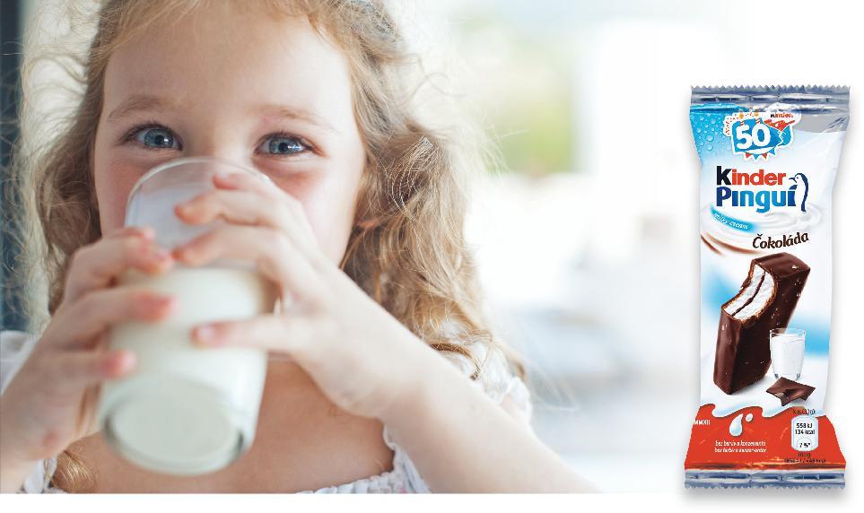 MLÉČNÉ, TUKY KINDER PINGUÍ Chlazená tyčinka s