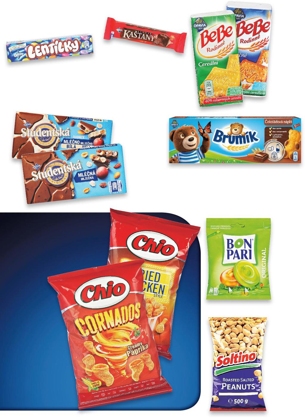 SLADKOSTI, SLANÉ POCHOUTKY NESTLÉ Lentilky originál 28 g (= 24,65) OD STŘEDY 1. 4.
